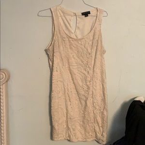 Creamy Lace Dress